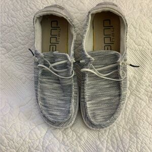 Hey Dude Women’s Wendy Sox Gray Casual Shoes size 8